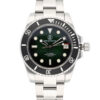 Evolution Watches dive watch with gradient green dial, stainless steel case, and automatic movement